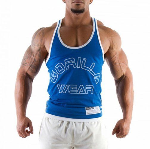 

Майка Logo Stringer Gorilla Wear S Синий
