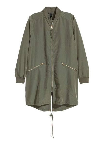 

Ветровка H&M XS хаки (461737003Н)