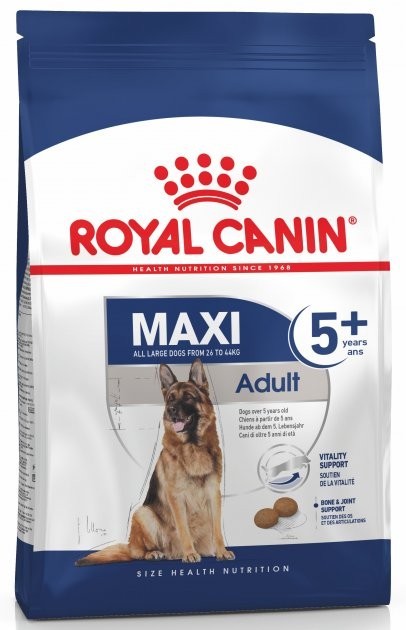 

Сухой корм Royal Canin Maxi Adult 5+ для собак крупных пород старше 5 лет 15 кг (3182550402316)