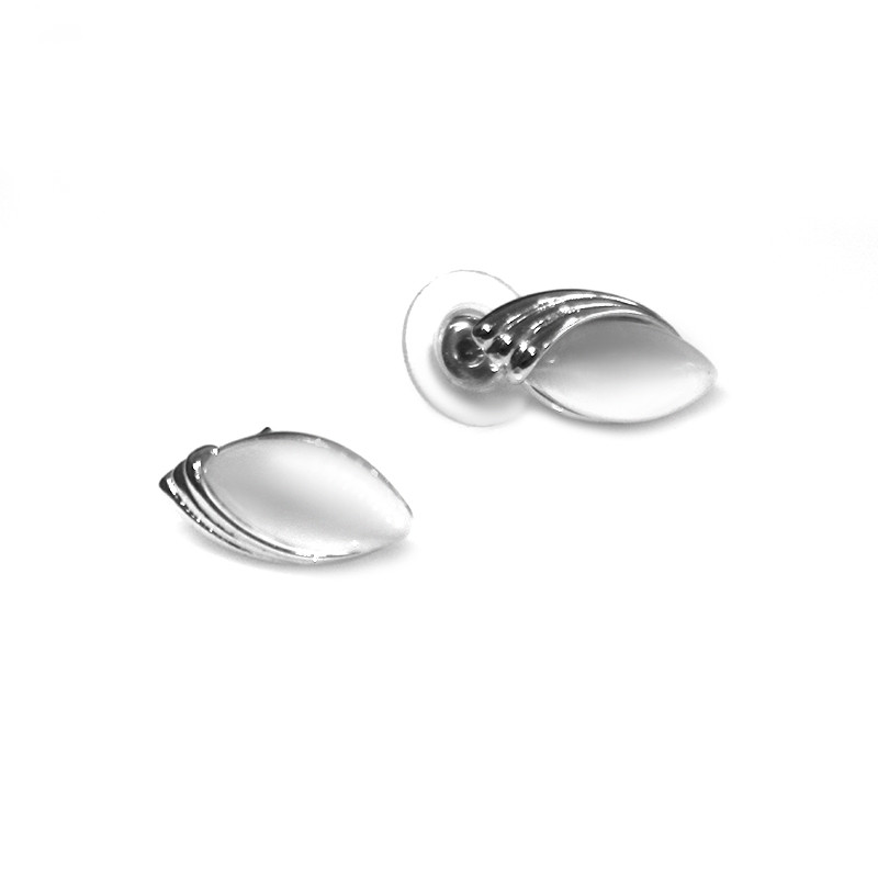 

Steel Story Серьги из медицинской стали 316L с позолотой, СС-1089
