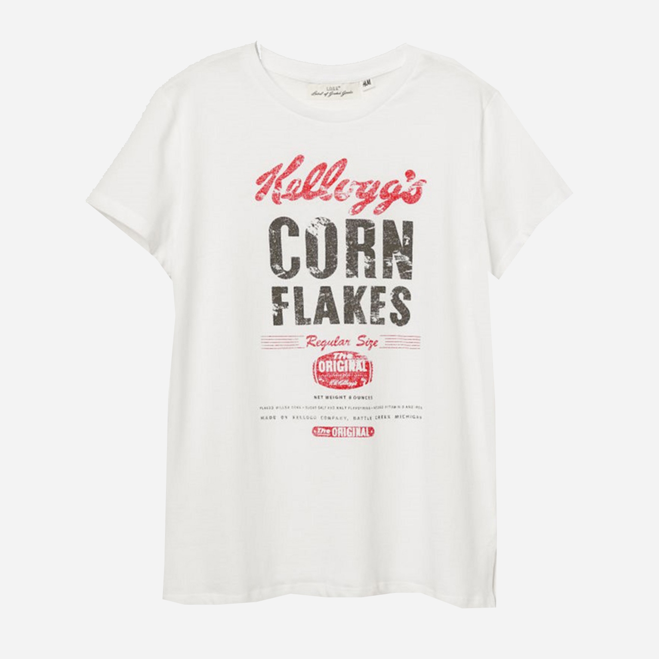 

Футболка H&M 0695248_01  Белая, Футболка H&M 0695248_01 S Белая