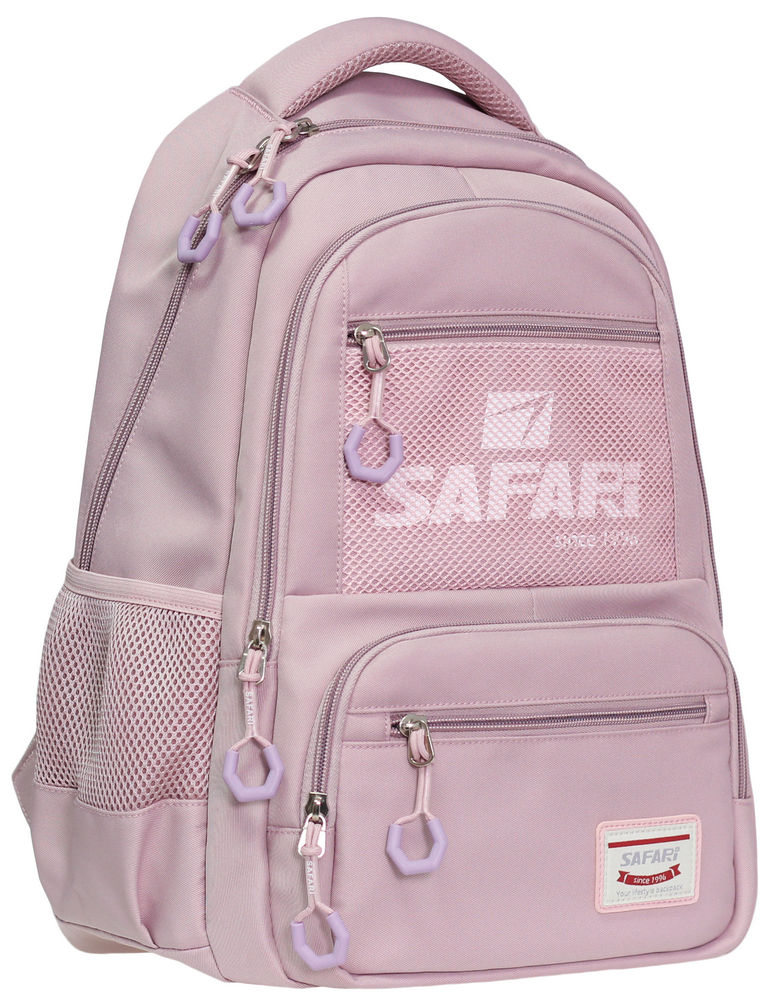 

Рюкзак Safari Sity 41x29x18 см 21 л Розовый (21-197L-2/8591662211979)