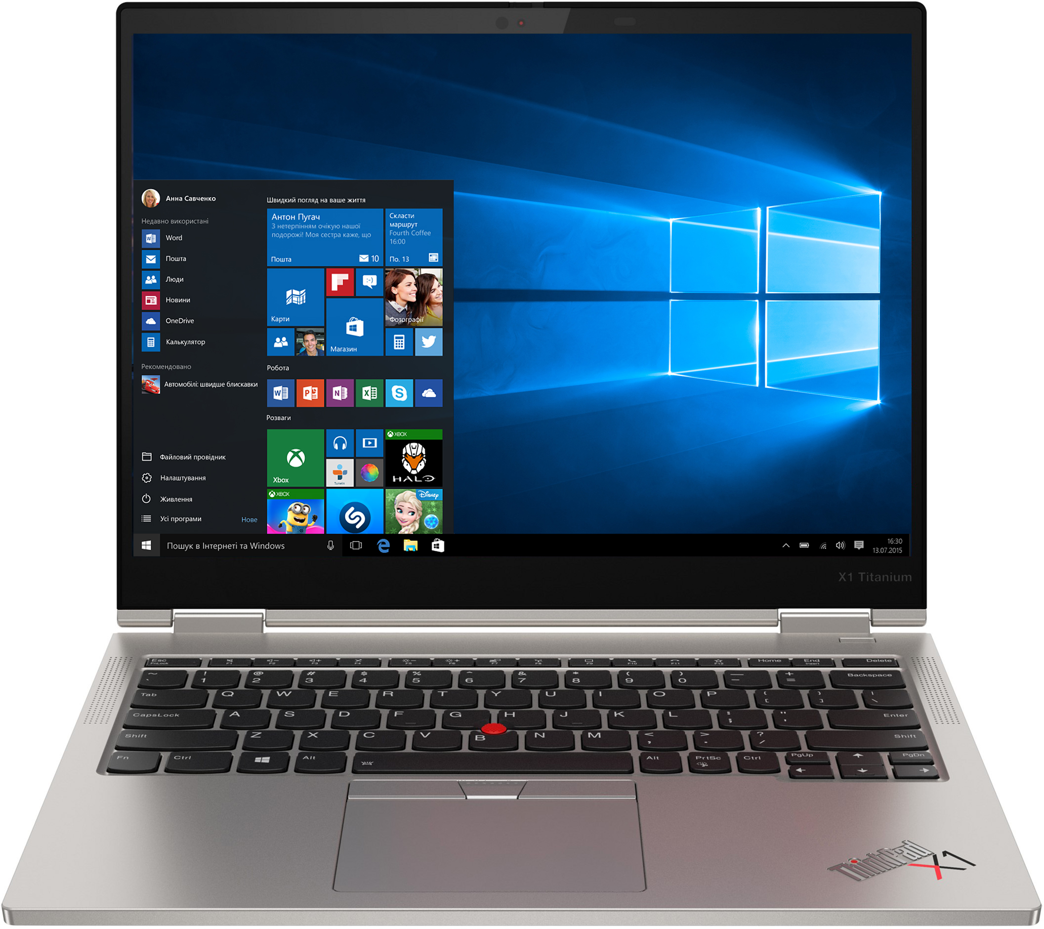 

Ноутбук Lenovo ThinkPad X1 Titanium Yoga Gen 1 (20QA002SRT)