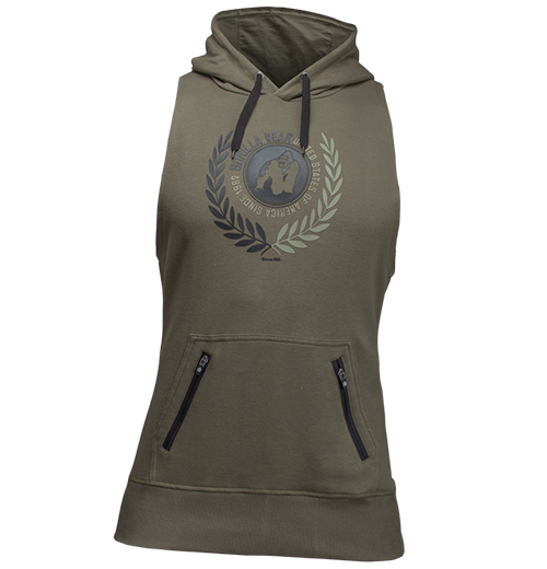 

Безрукавка Manti Sleeveless Hoodie Gorilla Wear L Хаки