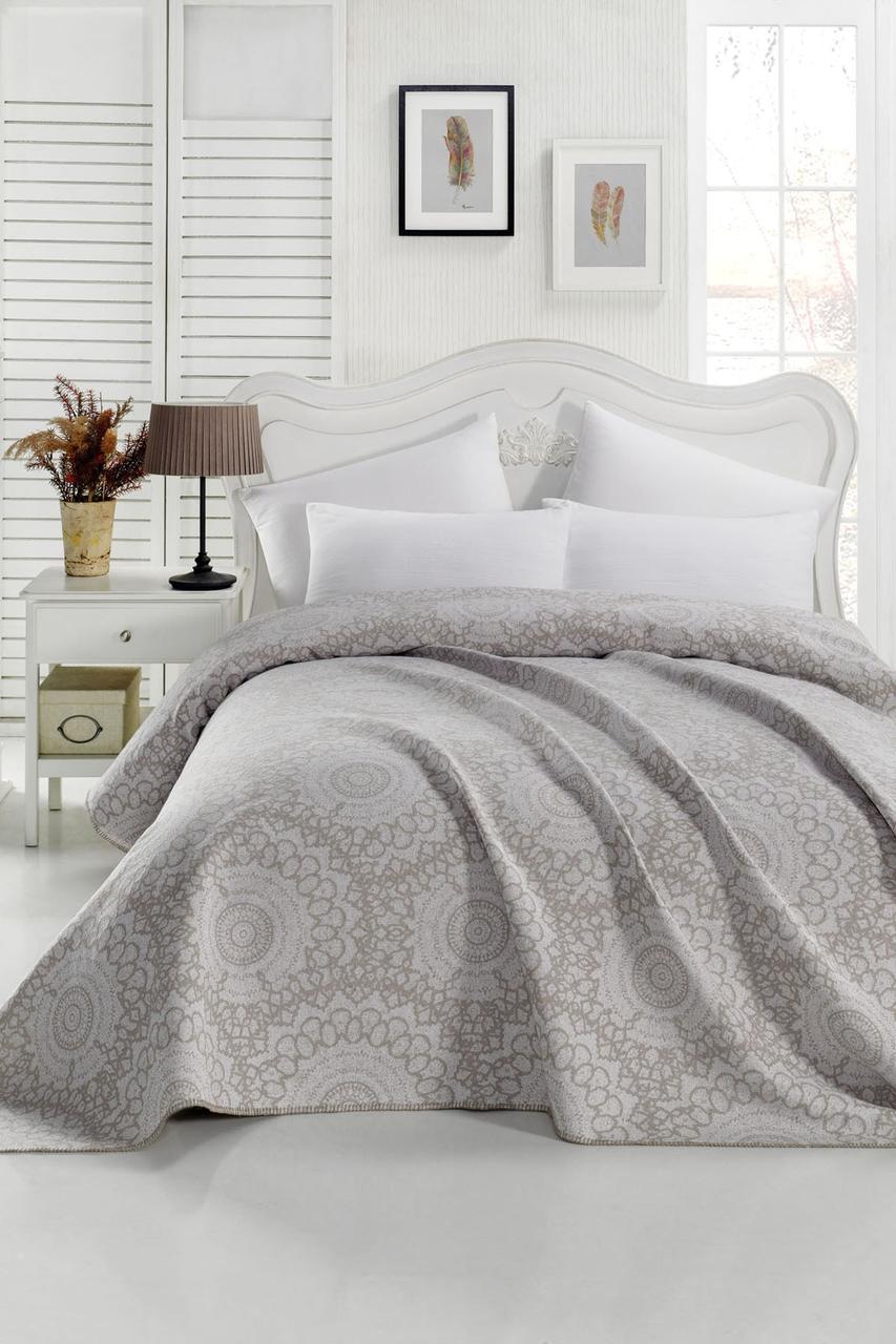 

Покрывало жаккардовое Eponj Home - Mandala kahve кофе 200*230