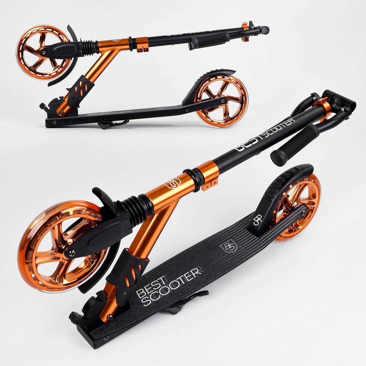 

Самокат Алюмінієвий Best Scooter S-40388 Оранжевый
