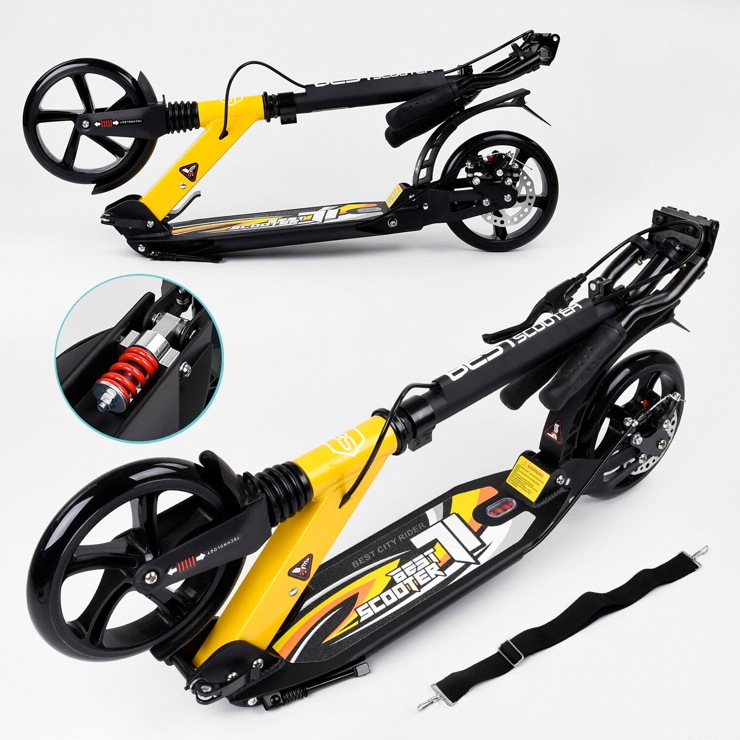 

Самокат Best Scooter IL 85189 Желтый