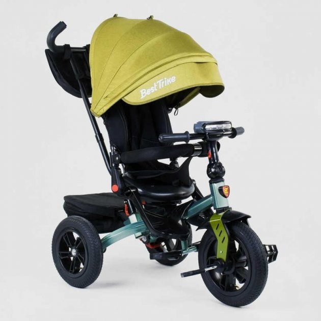 

Велосипед 3х-колесный Best Trike Оливковый 9500 - 2774