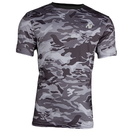 

Футболка Kansas Gorilla Wear 4XL Черно-серый Камуфляж