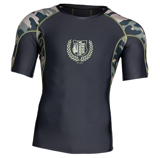 

Рашгард Cypress Short Sleeves Gorilla Wear 3XL Хаки Камуфляж