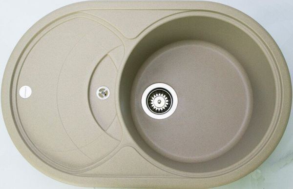 

Кухонна мийка Adamant SHELL 775х495х200, з сифоном, 02 сахара