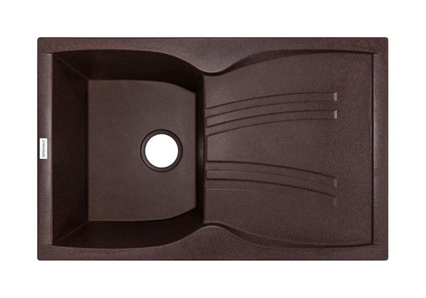 

Кухонна мийка Adamant NEW LINE 790х500 мм, з сифоном, 12 мокко