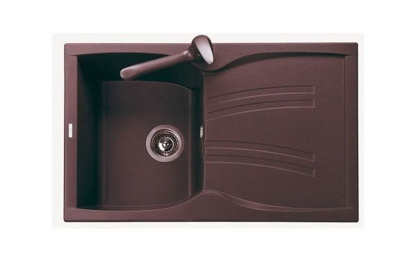 

Кухонна мийка Adamant NEW LINE 790х500 мм, з сифоном, 05 коричневий