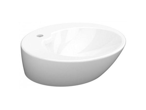 

Раковина IDEVIT Alfa накладна, Ø 510 мм h160 мм, колір білий 3101-0525