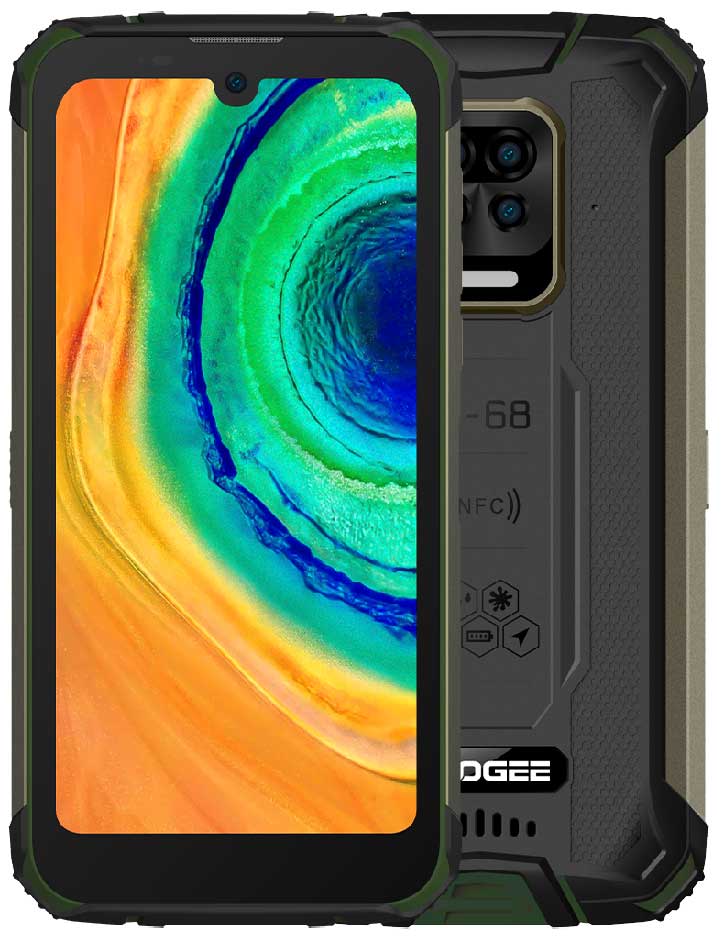 

Мобильный телефон Doogee S59 (4+64Gb, АКБ 10050 мАч) Green
