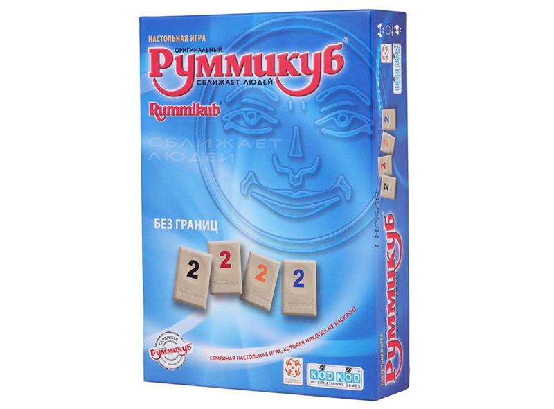 

Настольная игра Стиль жизни Руммикуб: Без границ (мини) (2710)