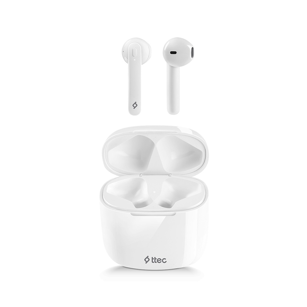 

Bluetooth-гарнитура Ttec AirBeat LiteTrue Wireless Headsets White (2KM129B)