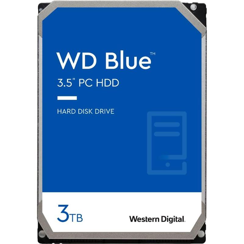 

Накопитель HDD SATA 3.0TB WD Blue 5400rpm 256MB (WD30EZAZ)
