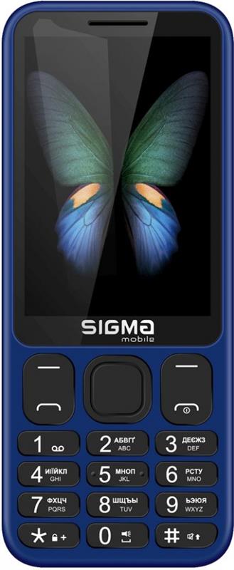 

Мобильный телефон Sigma mobile X-Style 351 Lider Dual Sim Blue