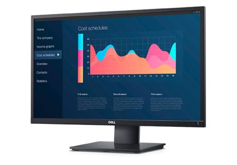 

Монитор DELL 23.8" E2420HS (210-ATTR) IPS Black; 1920x1080, 250 кд/м2, 8 мс, D-Sub, HDMI, динамики