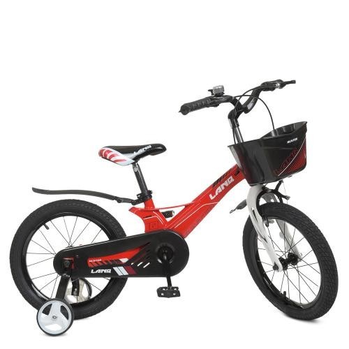 

Велосипед детский двухколесный с корзинкой PROFI WLN1850D-1N Hunter 18 дюймов красный