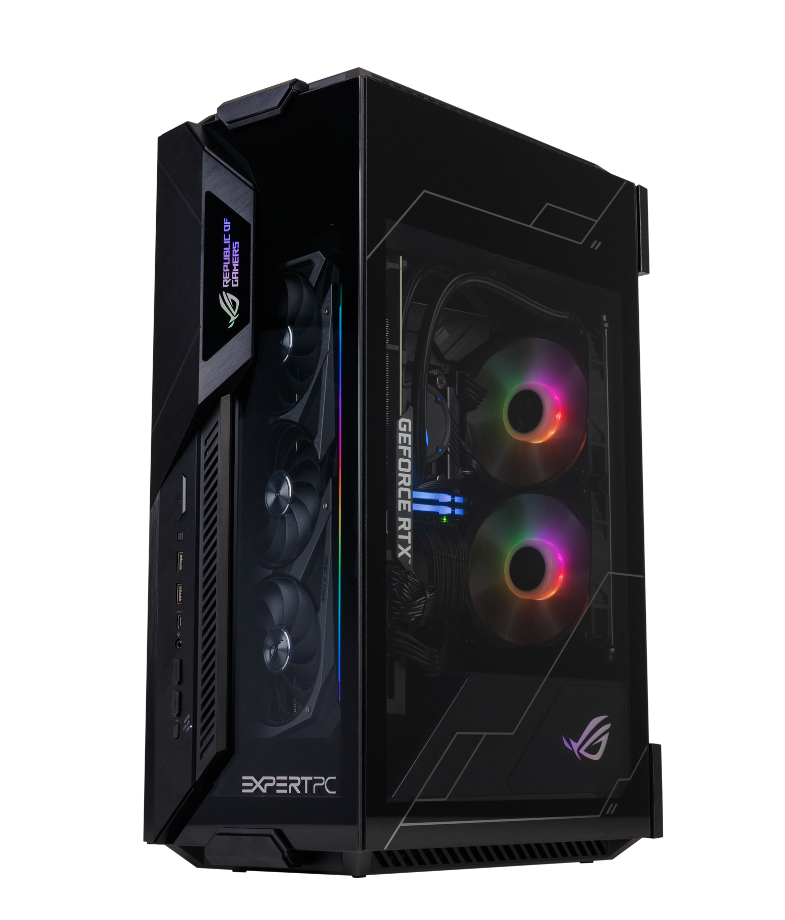 

Персональный компьютер Expert PC Ultimate (I10900F.32.S5.3060.G2319); Intel Core i9-10900F (2.9 - 4.8 ГГц) / ОЗУ 32 ГБ / SSD 500 ГБ / NVIDIA GeForce RTX 3060 12 ГБ / без ОП / LAN / Ubuntu / черный
