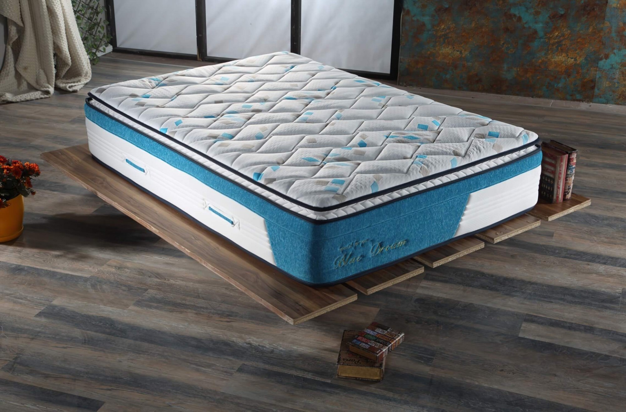 

Матрас BedGO Mattress blue dream 100 x 200 см