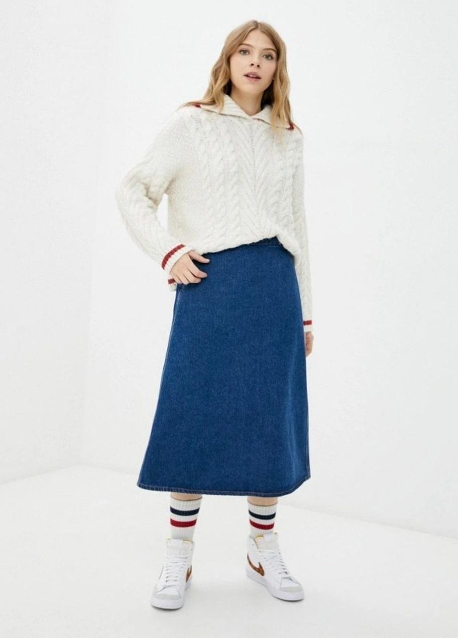 

Юбка United Colors of Benetton темно-синий 42 4DHK506D3
