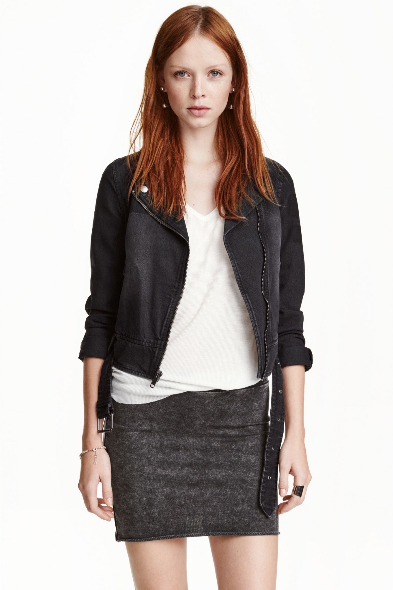

Юбка H&M темно-серый L 377525