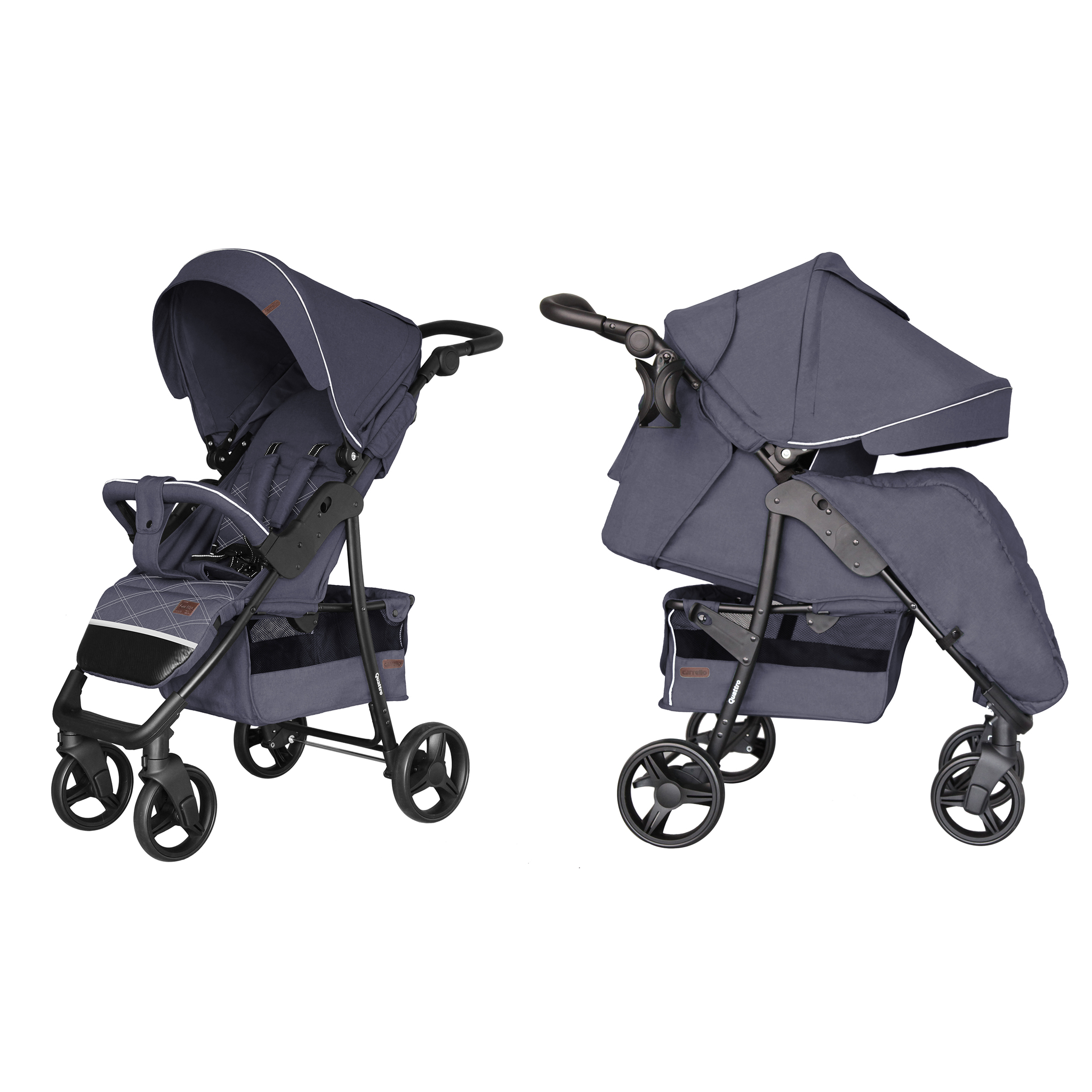 

Прогулочная коляска Carrello Quattro дождевик + москитная сетка Admiral Blue (CRL-8502/3)