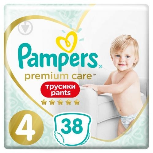 

Підгузники-трусики Pampers Premium Care Pants 4 (9-15 кг) 38 шт