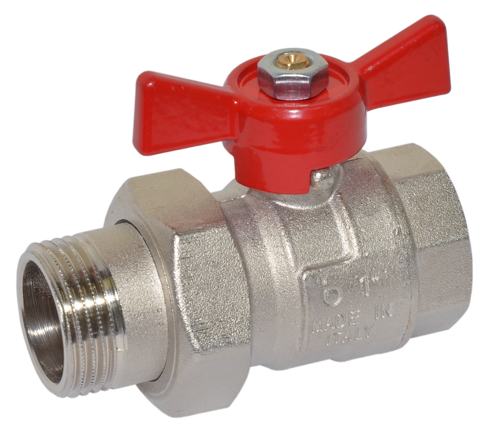 

Кран шаровой Bonomi TAMIGI с американкой 1" ВН PN40 (76500008R)