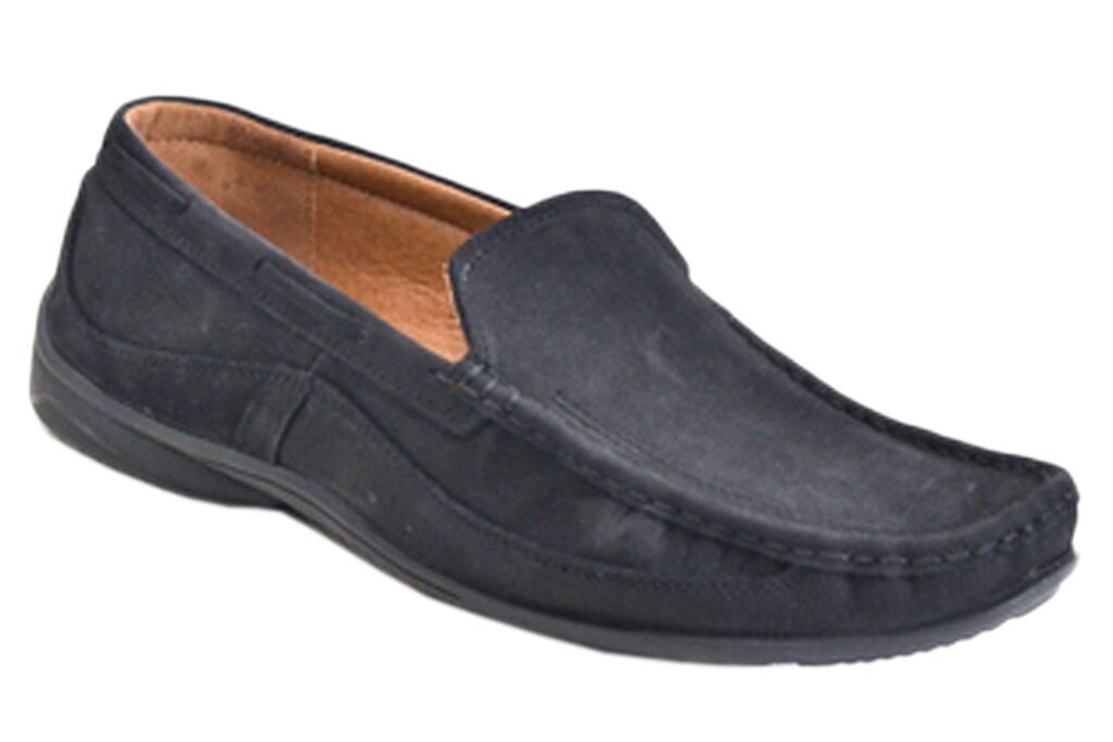 

Мужские замшевые мокасины ALL SHOES - 3986 40 серый