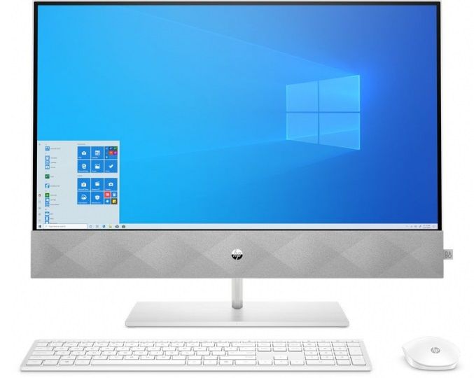 

ПК-моноблок HP Pavilion 27UHD IPS AG/Intel i5-10400T/16/1000F/NVD350-4/kbm/W10/White