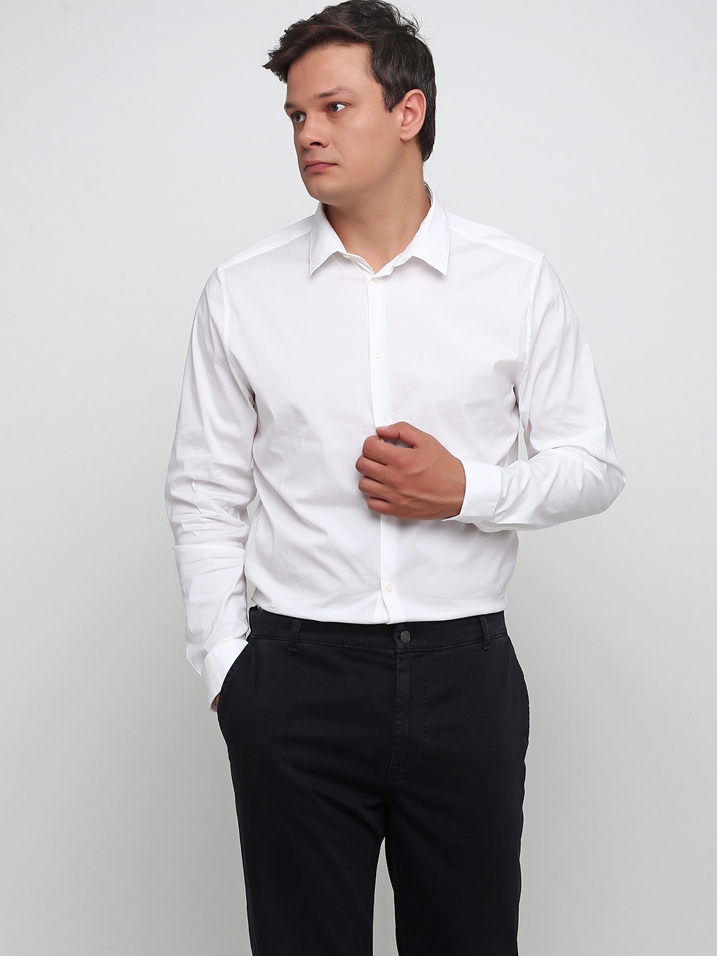 

Рубашка H&M 0392938 M Белая