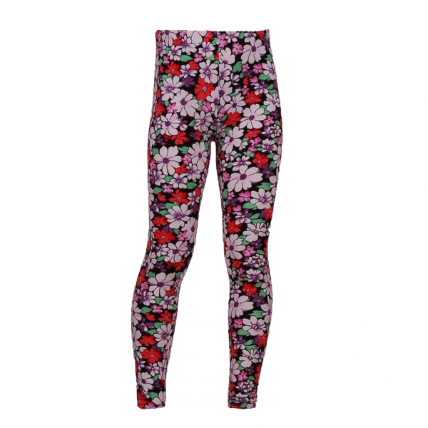 

Брендовые лосины с цветочным принтом 4 года (104 см) O 60051-white-red красный цвет