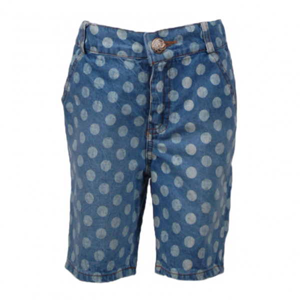 

Шорты джинсовые в горошек 4 года (104 см) Z 60205-jeans джинс цвет