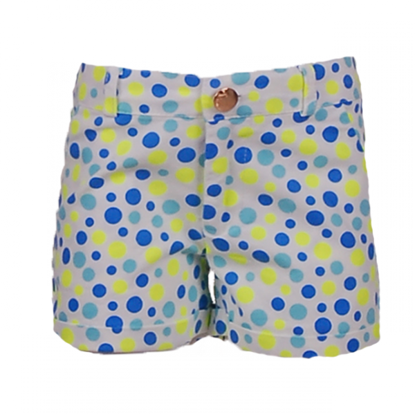 

Детские шортики в горошек 4 года (104 см) O 60060-blue белый цвет