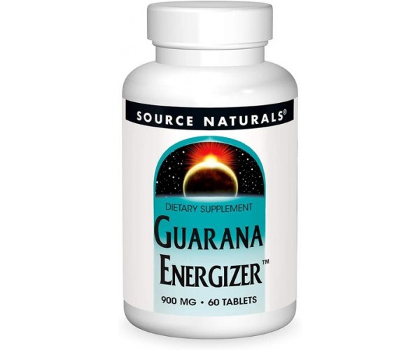 

Гуарана Guarana Energizer Source Naturals 900 мг 60 таблеток (SNS033)