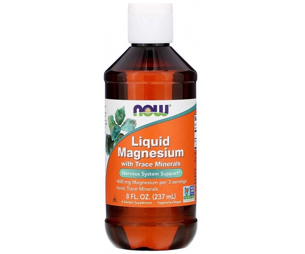 

Рідкий магній Liquid Magnesium Now Foods 237 мл (NF480)