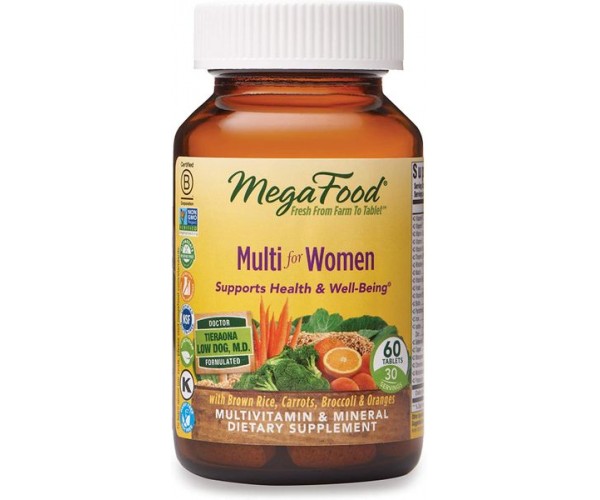 

Вітаміни для жінок Multi for Women MegaFood 60 таблеток (MF078)