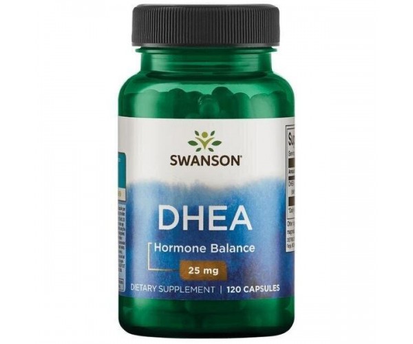 

DHEA дегідроепіандростерон DHEA Swanson 25 мг 120 капсул (SW016)