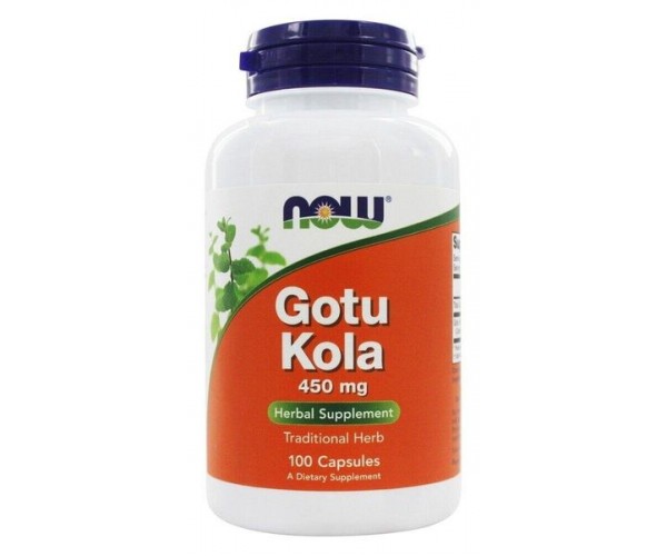 

Готу кола Gotu Kola Now Foods 450 мг 100 капсул (NF247)