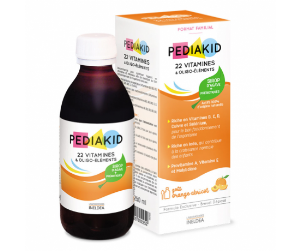 

Вітаміни для дітей 22 Vitamins & minerals Pediakid 125 мл (PD003)