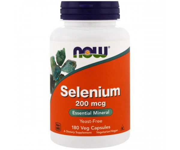 

Селен Selenium Now Foods 200 мкг 180 капсул (NF626)