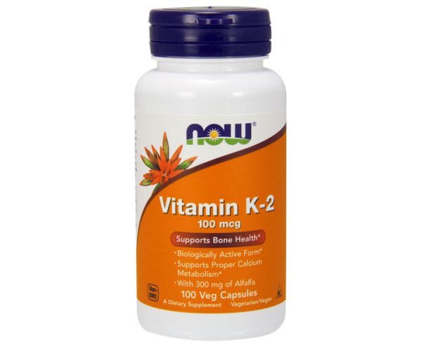 

Вітамін К2 Vitamin K2 Now Foods 100 мкг 100 капсул (NF206)