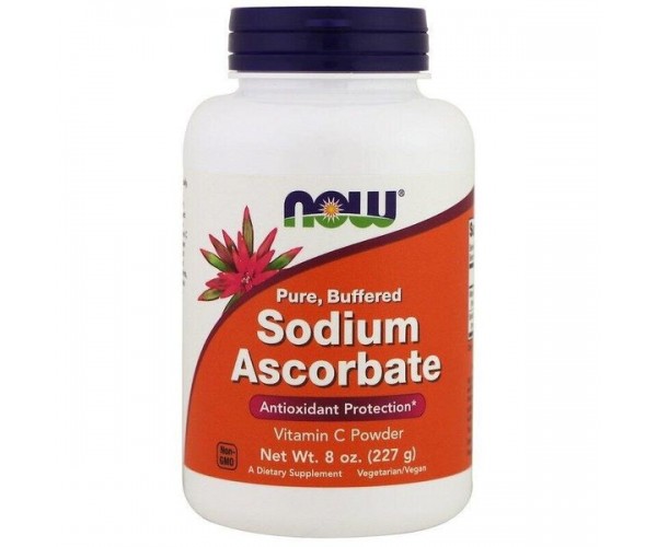 

Аскорбат натрію Sodium Ascorbate Now Foods порошок 227 г (NF173)