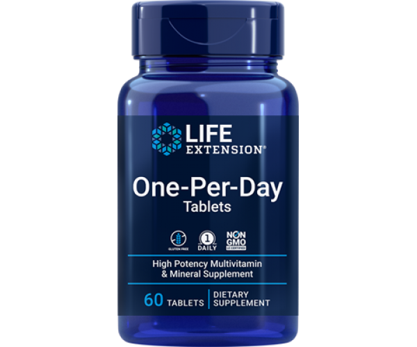 

Вітамінний комплекс One-Per-Day Life Extension 60 таблеток (LE057)