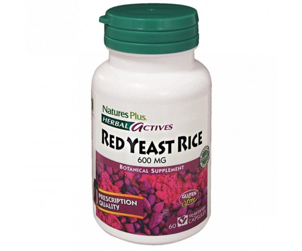

Червоний дріжджовий рис Red Yest Rice Natures Plus 600 мг 60 таблеток (NP006)