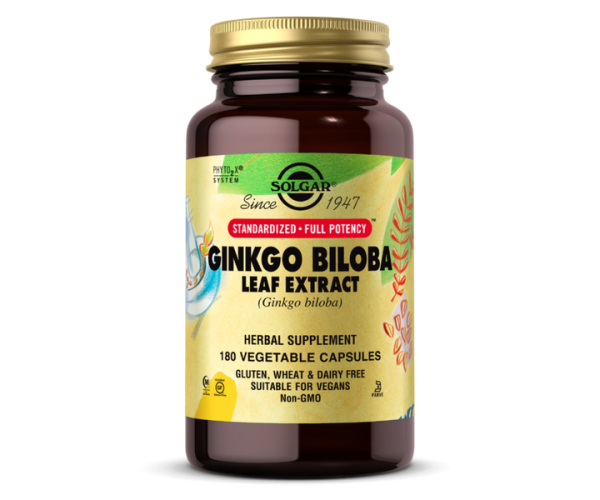 

Гінкго Білоба Ginkgo Biloba Solgar 180 капсул (SOL096)